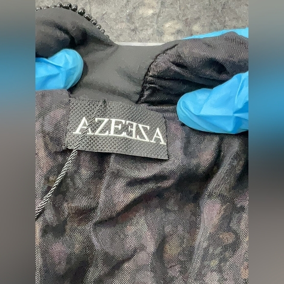 Azeeza Silk Beaded Tent Dress - Size M - NWT - Picture 3 of 4